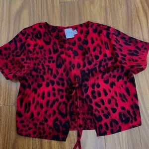 princess polly leopard top